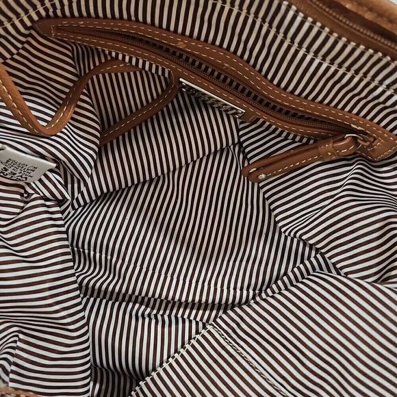 Nine West sequin tote multi color floral with clear sequins bobo chic summer - Picture 6 of 13